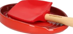 Le Creuset Lepelhouder, kersenrood