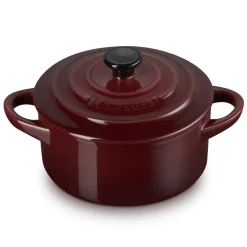 Le Creuset Mini Cocotte met Deksel, 10cm garnet