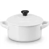 Le Creuset Mini Cocotte met Deksel, 10cm white