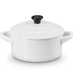Le Creuset Mini Cocotte met Deksel, 10cm white