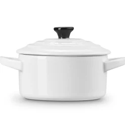 Le Creuset Mini Cocotte met Deksel, 10cm white
