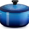 Le Creuset Mini Cocotte met Deksel, 14cm azure
