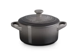 Le Creuset Mini Cocotte met Deksel, 14cm flint