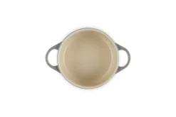 Le Creuset Mini Cocotte met Deksel, 14cm flint