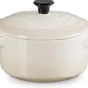 Le Creuset Mini Cocotte met Deksel, 14cm meringue