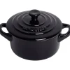 Le Creuset Mini Cocotte met Deksel, 10cm ebbenzwart