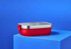 Le Creuset On The Go Lunchbox, 0,5L kersenrood