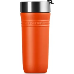 Le Creuset On The Go Thermosbeker, 0,35L oranjerood