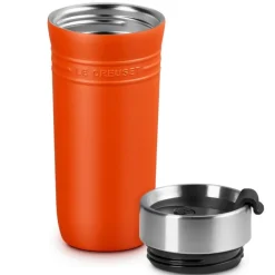 Le Creuset On The Go Thermosbeker, 0,35L oranjerood