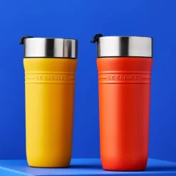 Le Creuset On The Go Thermosbeker, 0,35L oranjerood