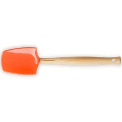 Le Creuset Premium Lepelspatel groot, oranjerood
