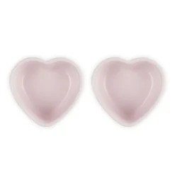 Le Creuset Ramekin Hart Set, shell pink 2st