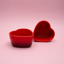 Le Creuset Ramekin Hart Set, kersenrood 2st