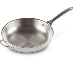 Le Creuset RVS Signature Koekenpan Hoog, 28cm