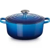 Le Creuset Signature Braadpan, 20cm azure