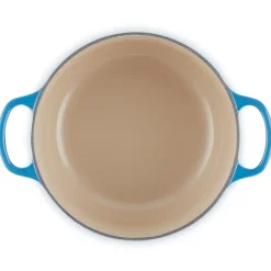 Le Creuset Signature Braadpan, 20cm azure