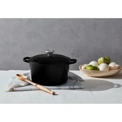 Le Creuset Signature Braadpan Hoog, 26cm ebbenzwart