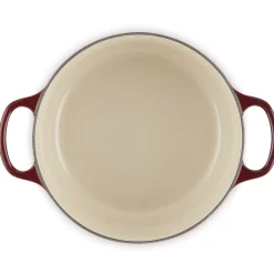 Le Creuset Signature Braadpan, 22cm garnet
