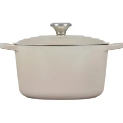 Le Creuset Signature Braadpan Hoog, 24cm meringue