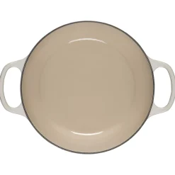 Le Creuset Signature Braadpan Hoog, 24cm meringue
