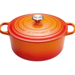 Le Creuset Signature Braadpan, 28cm oranjerood