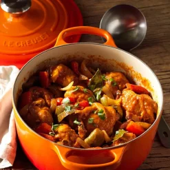 Le Creuset Signature Braadpan Laag, 24cm oranjerood