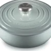 Le Creuset Signature Braadpan Provencaals, 24cm sea salt