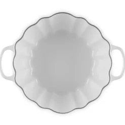 Le Creuset Signature Braadpan Pompoen, 24cm wit