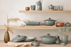 Le Creuset Signature Braadpan, 34cm sea Salt