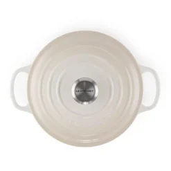 Le Creuset Signature Braadpan Provencaals, 24cm meringue