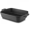 Le Creuset Signature Braadslede, 37x29cm mat zwart