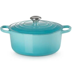 Le Creuset Signature Braadpan, 26cm caribbean blue