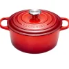 Le Creuset Signature Braadpan, 30cm kersenrood