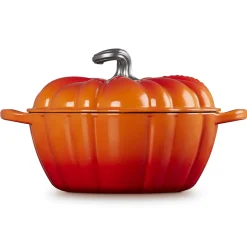 Le Creuset Signature Braadpan Pompoen, 24cm oranjerood