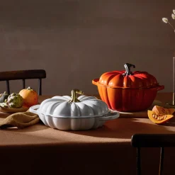 Le Creuset Signature Braadpan Pompoen, 24cm oranjerood