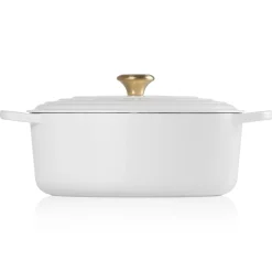 Le Creuset Signature Braadpan Ovaal, 31cm white