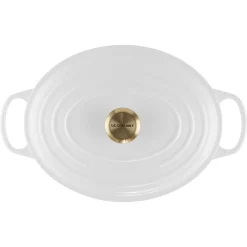 Le Creuset Signature Braadpan Ovaal, 31cm white