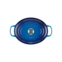 Le Creuset Signature Braadpan Ovaal, 31cm azure