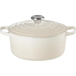 Le Creuset Signature Braadpan, 28cm meringue