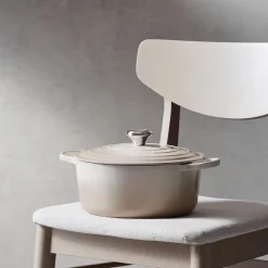Le Creuset Signature Braadpan, 28cm meringue