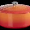 Le Creuset Signature Braadpan, 30cm oranjerood