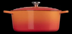 Le Creuset Signature Braadpan, 30cm oranjerood