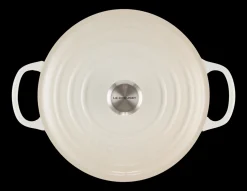 Le Creuset Signature Braadpan, 34cm meringue