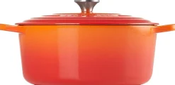 Le Creuset Signature Braadpan, 34cm oranjerood