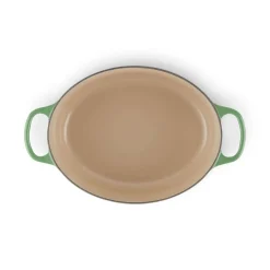 Le Creuset Signature Braadpan Ovaal, 31cm bamboo green