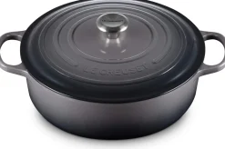 Le Creuset Signature Braadpan Laag, 30cm flint