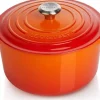 Le Creuset Signature Braadpan Hoog, 24cm oranjerood