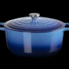 Le Creuset Signature Braadpan, 34cm azure