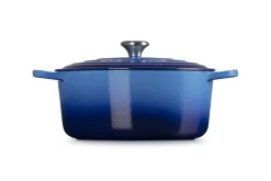 Le Creuset Signature Braadpan, 34cm azure