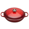 Le Creuset Signature Campagnard Braadpan, 30cm kersenrood